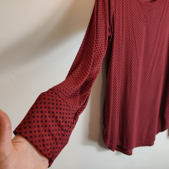 GAP Pure Body mix and match long-sleeve tee Modal Top Size Large - Picture 6 of 14